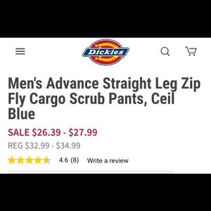 Men's scrub